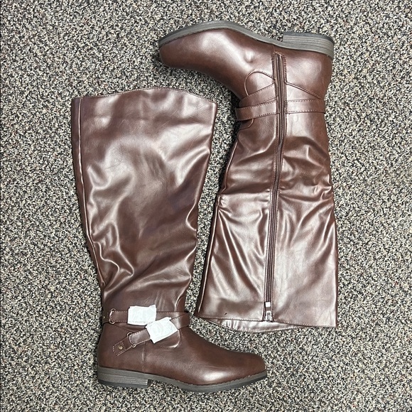 Brown OTK Riding Boots - Picture 1 of 15